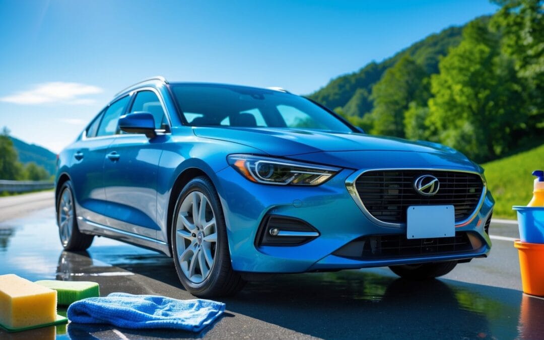 Sådan får du en ren bil før dit næste roadtrip